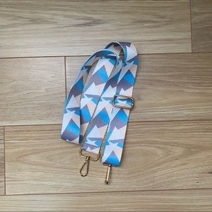 Detachable Crossbody Strap Geometric